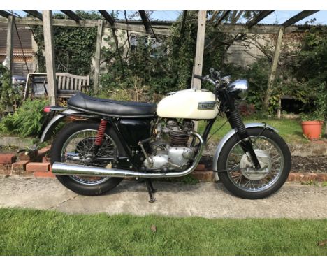 1969 Triumph 650cc TR6P Police MotorcycleRegistration no. WUL 226GFrame no. DC 17865 TR6PEngine no. TR6P DC 17865ISDT success