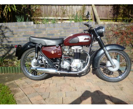 1962 Matchless 348cc G3 Mercury Registration no. LAS 211 (see text)Frame no. A82307Engine no. G3 41755In the current ownershi