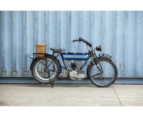 1910 Favourite 500ccRegistration no. SV 6442Frame no. 241Engine no. A047•Rare Australian motorcycle•Restored in the UK•Regula