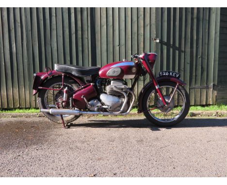 1957 Ariel 995cc Model 4G MkII 'Square Four'Registration no. 526 KEVFrame no. GM416Engine no. ML365In 1937 a total redesign s