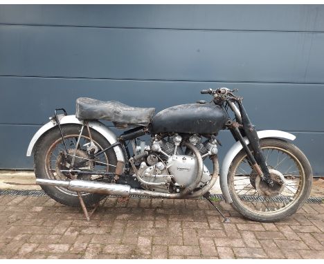 c.1952/48 Vincent 998cc Series-C Rapide Project Registration no. not registeredFrame no. RC/11265 Rear frame no. RC/1/6302Eng