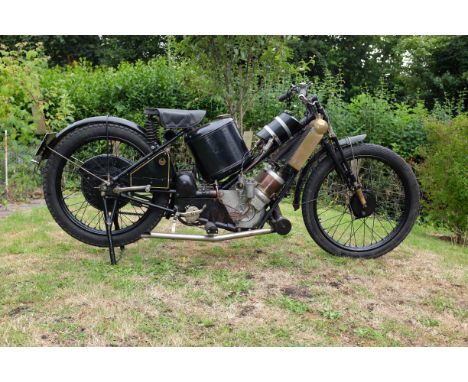 1926 Scott 498cc Super SquirrelRegistration no. BF 6307Frame no. 2245Engine no. Z7827Scott's iconic two speed Super Squirrel 