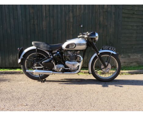 1950 Triumph 498cc Tiger 100Registration no. XSY 632Frame no. TF 16118Engine no. T100 16118Although Edward Turner's Triumph S