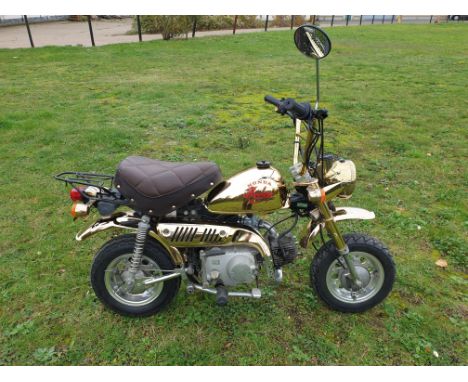 1984 Honda 49cc Z50J Gold Limited Edition 'Monkey Bike'Registration no. not registeredFrame no. Z50J-1632968Engine no. Z50JE-