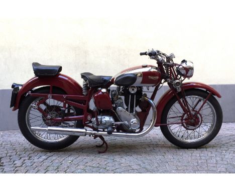 1943 Triumph 343cc 3HWRegistration no. not UK registeredFrame no. TL 36905Engine no. 3HW 46905When war broke out in September