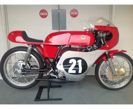 The ex-John Pearson 1969 Bultaco 125cc TSS Grand Prix Racing MotorcycleFrame no. B-600621Engine no. 600621-6•Regular Isle of 