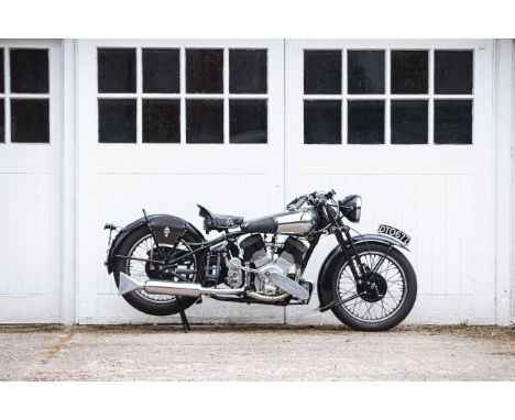 Property of a deceased's estate 1937 Brough Superior 1,096cc 11-50hpRegistration no. DTO 677Frame no. M8/1823Engine no. LTZ/F