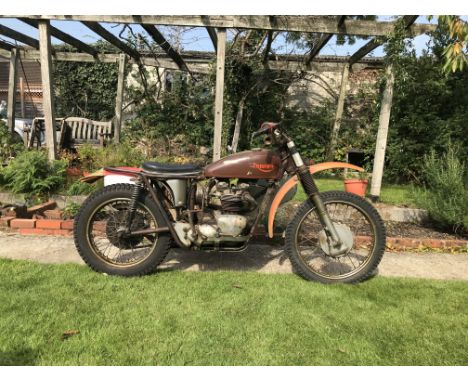 1965 Triumph 649cc TR6 SS Trophy Motorcycle CombinationRegistration no. DPR 333CFrame no. TR6 SS DU 23675Engine no. TR6 SS DU