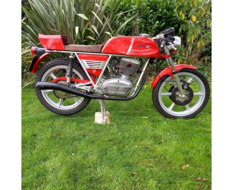 Ex-Arturo Magni 1975 MV Agusta 125 Sport Prototype Registration no. KAU 232NFrame no. 660422Engine no. 21802064•Pre-productio
