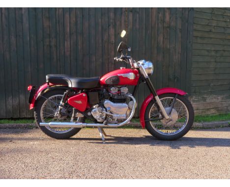 c.1954 Royal Enfield 500 TwinRegistration no. YSL 150Frame no. G2/27809Engine no. T3230Launched in 1948, Royal Enfield's 500c