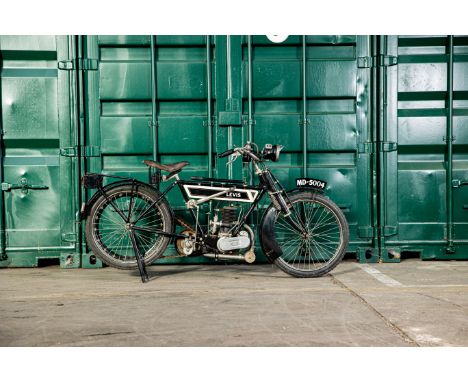 Property of a deceased's estate 1922 Levis 2¼hp LightweightRegistration no. MD 5004Frame no. 8146Engine no. 10442Manufactured