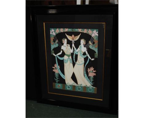 Shao, "Gemini", serigraph limited edition print, signed and numbered 61/300