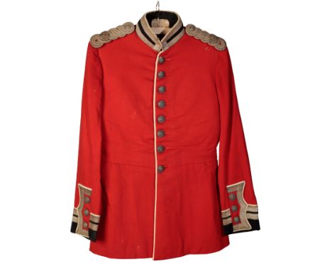 A LORD LIEUTENANT'S JACKET C. Macreal, Esq. dated 7/6/21, made by Hawkes & Co. Ltd of Saville Row.Provenance: From Steven Rob