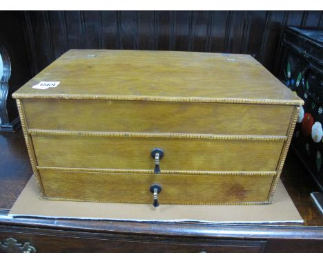 A Circa 1930's Shop Counter Top Commercial Cabinet, with lift-up top displaying gilt lettering for "The World's Art Service -