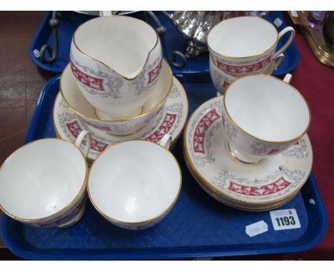 Shelley 'Blenheim' Teaware, of nineteen pieces.