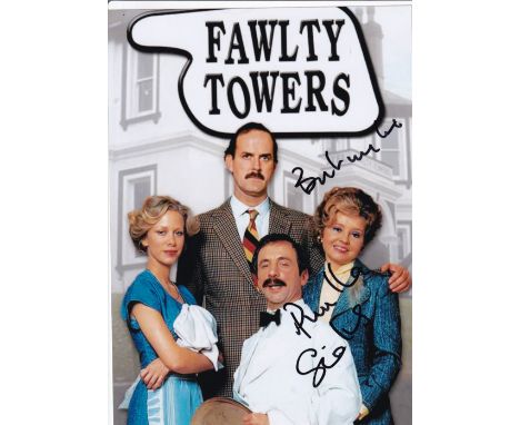 Prunella Scales, Fawlty Towers Actress, 7x5 inch Signed Photo. Good condition. All autographs come with a Certificate of Auth