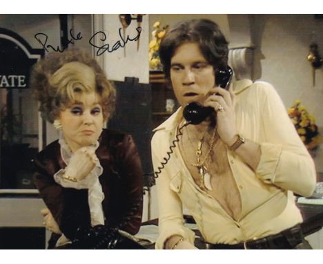 Prunella Scales, Fawlty Towers Actress, 7x5 inch Signed Photo. Good condition. All autographs come with a Certificate of Auth