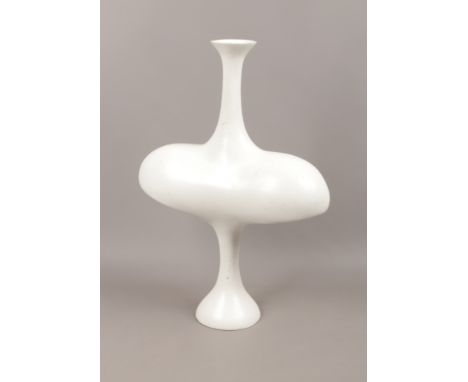 A minimalist head and shoulders shop mannequin.