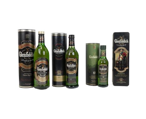 Glenfiddich 12yr Special Reserve in card tube&nbsp; 70cl 40%alc/vol; Glenfiddich Special Old Reserve Pure Malt Scotch Whisky 