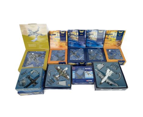 Collection of boxed Corgi Aviation Archive aeroplanes. Handley Page Victor K.2 AA31603; Avro Lancaster 47304; Lockheed Conste