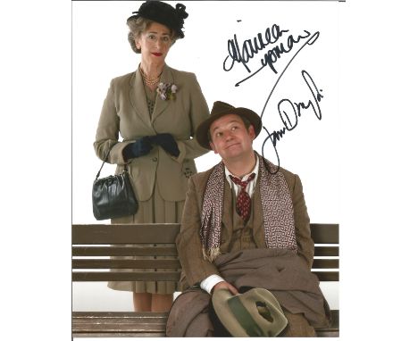 Maureen Lipman and James Dreyfus 10x8 signed colour photo. Maureen Diane Lipman, CBE (born 10 May 1946) is a British film, th