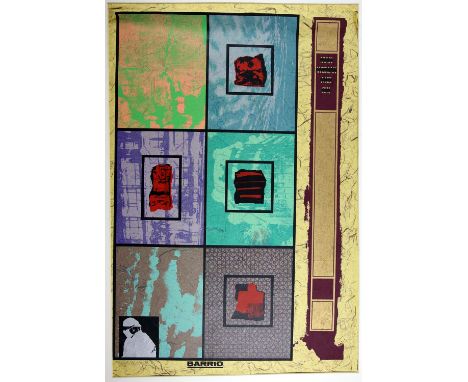 Ronald Brooks Kitaj (American-British, 1932-2007), 'Barrio' (1967). Lithograph. Signed and numbered 12/70 in pencil lower lef