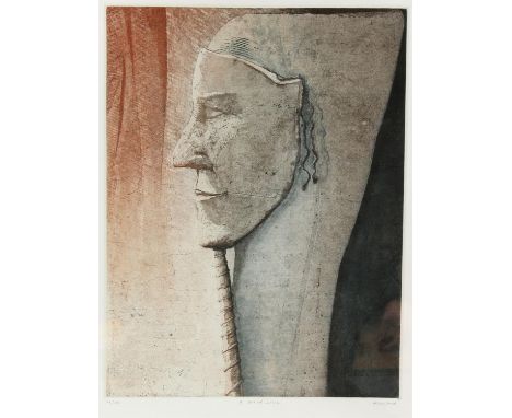 Peter Ford (b. 1937), 'A Fixed Smile', limited-edition lithograph. Signed, titled and numbered 24/100 in pencil to margin. Fr