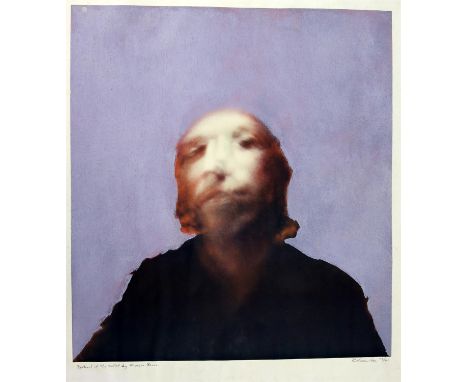 § Richard Hamilton (British, 1922-2011), 'Portrait of the Artist by Francis Bacon'. Collotype and screenprint. Signed, titled