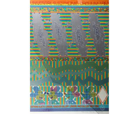 Eduardo Paolozzi (British, 1924-2005), 'Universal Electronic Vacuum, 1967'. Screenprint. Signed and numbered 30/75 in pencil 