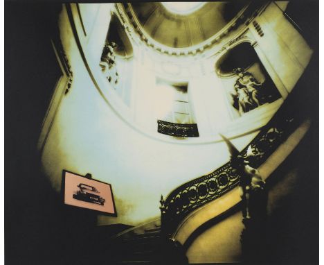 A limited edition Peugeot theographic print by John Claridge from 1985 advertisement campaign No. 199/500 (22x18 inches)