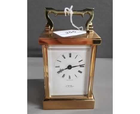 WALKER AND HALL CARRIAGE CLOCK