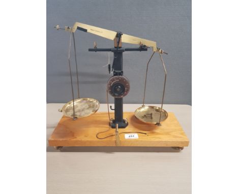 SET OF APOTHECARY SCALES BY PHILIP HARRIS