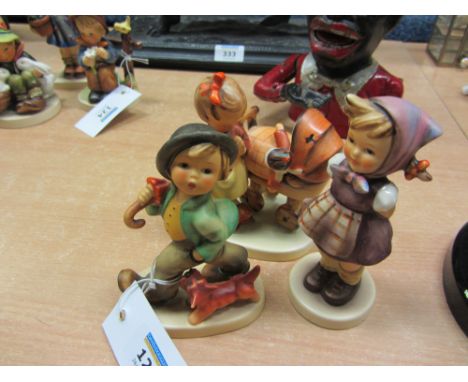 Three Hummel figures