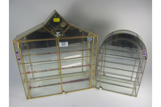 Two Display Cabinets For Swarovski Crystal And Arribas Disney Auction Date
