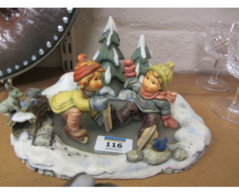 Hummel figure group 'Icy Adventure'