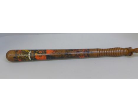 A Victorian police truncheon 