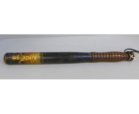 A Victorian police truncheon 