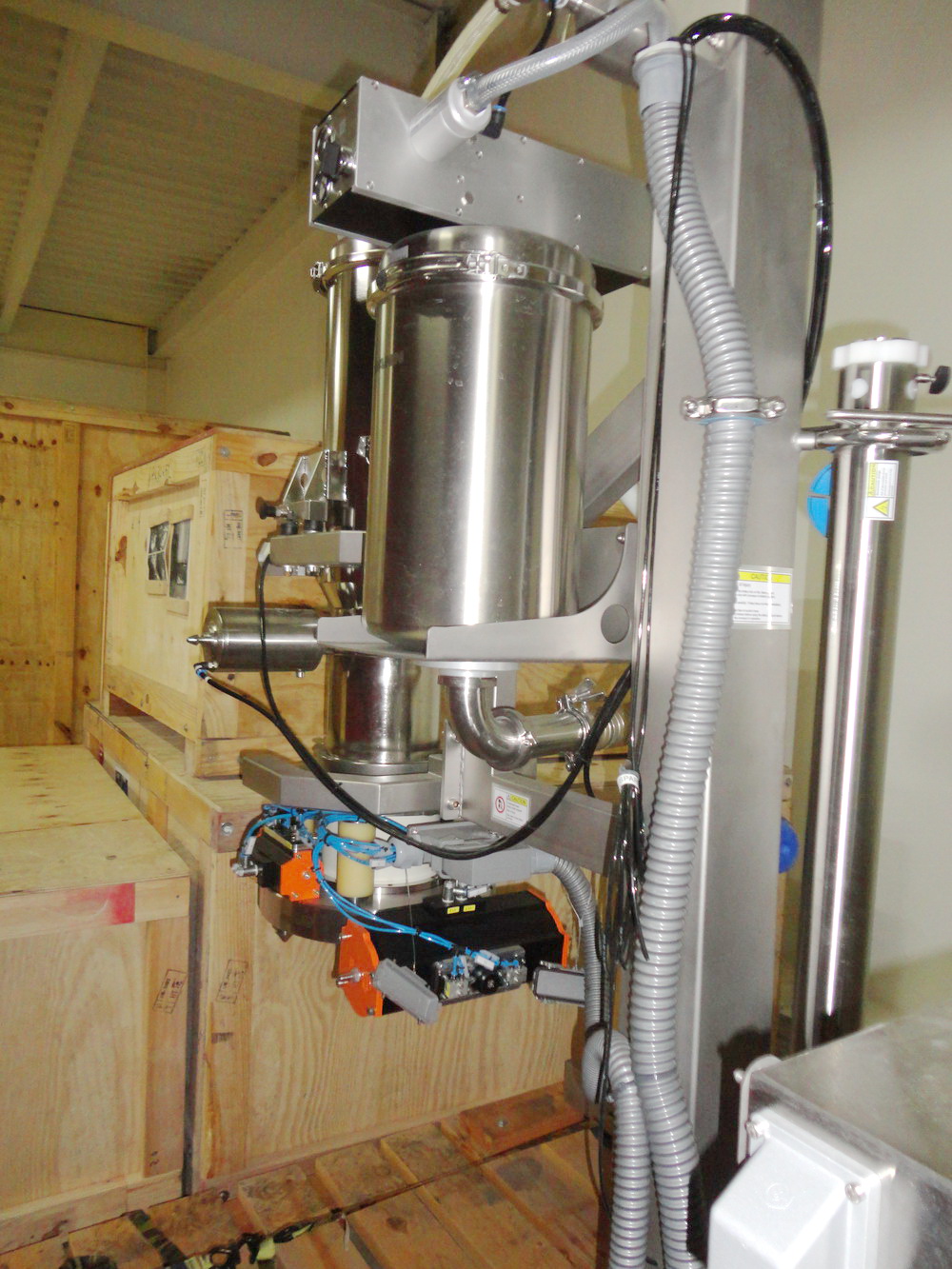 VOLKMAN VACUUM TRANSFER SYSTEM, TYPE PPC250VS, SN 124408. NEW 2013