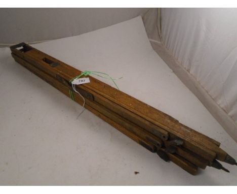 VINTAGE WOODEN TRIPOD
