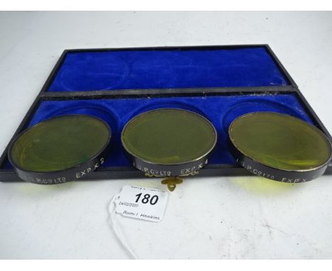 IMPERIAL DRY PLATE CO LTD ORTHOCHROME LIGHT FILTERS IN BOX