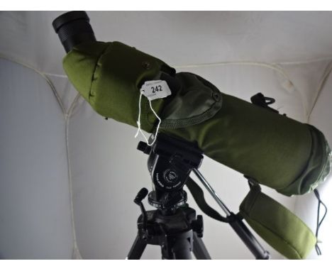 KOWA TELESCOPE WITH VELBON D600 TRIPOD