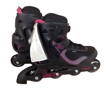 A pair of Oxelo Active Fit 3 roller blades. (new)