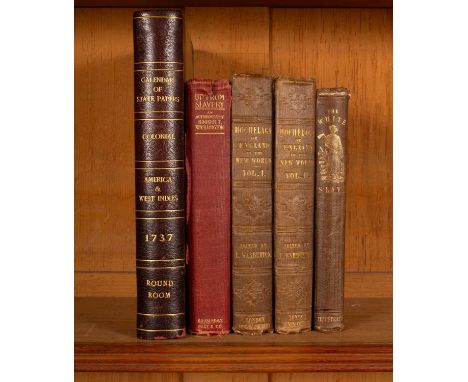 Slavery and the New World, to include: Washington (Booker T) Up from Slavery, New York: Doubleday, Page &amp; Co, 1902, 8vo, 