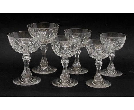 Sold at Auction: Ten Swarovski Wine Glasses