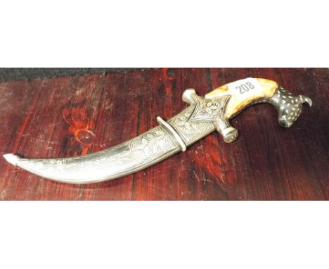 Reproduction Indo Persian dagger in scabbard 