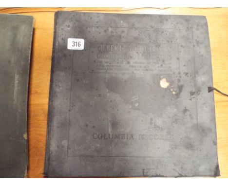 2 vintage sets of Gilbert & Sullivan records