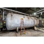 Horizontal Carbon Steel Tank, Insulated API Spec, On Steel Saddles, Approx 10 ft, Rigging Fee: $3000
