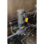 Centrifugal Condensate Pump at Condensate Receiver, Vertical, Driven by 5HP Moto, Rigging Fee: $100