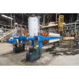 YingXinhuagong Plate and Frame Filter Press, Hydrauli Closure w/ Hydraulic Unit, Rigging Fee: $1200