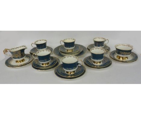 A MODERN 'ELIZABETHAN'' 25 PIECE TEA SERVICE